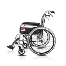 Carrozzine Semoventi, Transito Portatile da Viaggio Self-Style, Pieghevole Manuale in Lega di Alluminio con Pneumatici Pneumatici Anziani/Disabili Anziani/Disabili Trolley Scooter A