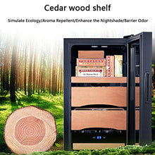 Costante Di Temperatura E Umidità Cigar Cabinet Legno Di Cedro Cigar Cabinet Singolo Portello Di Temperatura Costante Del Sigaro Gabinetto Della Famiglia Piccolo Sigaro Gabinetto Cigar Box 3 Strati 50