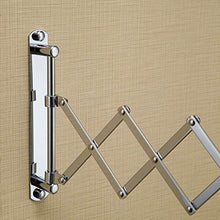 CENPEN Specchio da parete per trucco da 20,3 cm, specchio da trucco a doppia faccia pieghevole Vanity Mirror retrattile (colore : argento, dimensioni: 20,3 cm)