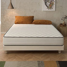 Naturalex | Activisco | Materasso Piazza e Mezza 140x200 cm | Lattice e Memory Alta Densità | 22 cm | Distribuzione Peso Bilanciata | Schiuma Viscoelastica con Struttura Traspirante Ultra Ventilata