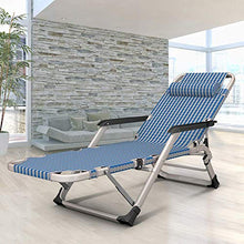 ZHANGYY Sedie a Sdraio per Patio Sedia a Sdraio, Pausa Pranzo Pieghevole Letto Siesta Schienale Multifunzione per Adulti Sedia pigra Portatile Facile da Usare su Sedia 178x52x25cm Durevole