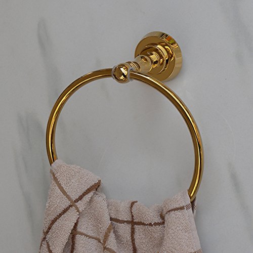 MBYW Portasciugamani Moderno Minimalista Portasciugamani Elegante per Il Bagno di Moda Anello portasciugamani Anello portasciugamani Anello portasciugamani Anello portasciugamani Anello di Rame