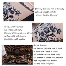 LHQ-HQ Nuovo Cinese Ceramica Vino Rack Decorata Casa Decorata Portatile Struttura del Vino Decoration33 * 32 Centimetri