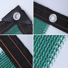 AOHMG Frangisole Frangivista, Il 90% Telone Ombreggiante Heavy Duty con Occhielli Rete Ombreggiante/Ombra, per Kennel Barn,Stripe_5x10m/15x30ft