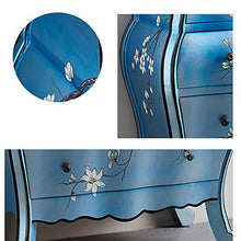 Yhjkvl Cassettiera da Salotto Tre Cassettiere Legno Solido cassetto Governo di immagazzinaggio Entrata Magazzino in Verniciato Anziano Retro cassetto Cassettiera Camera Letto