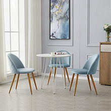 TUKAILAI 2 Pezzi Sedie Cucina Moderne Sedie Sala da Pranzo Sedie Velluto Soggiorno Sala Attesa Pranzo