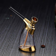 LKHF Vaso per Narghilè Portatile con Filtro a Doppio Scopo per Tabacco e Sigaretta