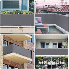 HAOMENGG Protezione Solare per Balcone 0,8x3 m Protezione Solare Protezione per Balcone Protezione per la Privacy Supporto Stabile per terrazza, Patio, Balcone, Recinzione, Piscina, Veranda, ringhier