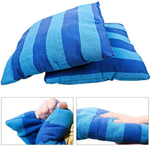 VSander Hanging Corda Hammock Chair Seat Swing con Due Cuscini, Grossa Fune Brasiliano Cotone Amaca Portico Sedia for La Casa, Giardino, Patio, Veranda, Interno, Esterno, capacità Peso 260 Libbre