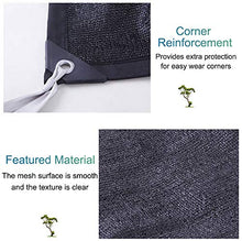 Telo Ombreggiante, Telo Oscurante con Blocchi Passanti al 90%, reticella for Tende oscuranti, Telo a Rete Resistente ai Raggi UV for Serra di Piante (Size : 3m x 5m)