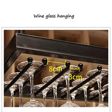 HJ-Golf Rack per armadietti per stoccaggio per Goblet Porta Bicchiere Calice Sospensione Bicchiere da Vino Portapiatti da Appendere for Vino Staffa di Ferro per Bottiglie di Vino per Vino