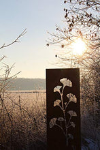 Götterfunken GmbH Cortenstele Seraphin | Gingko 1480 x 450 mm