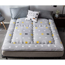 LJ Futon Tatami Materassino, Anti-Slip Giapponese Tatami Tatami Futon Futon Coprimaterasso Imbottito Dormire Pad Student (Color : A, Size : 180x200cm(71x79inch))