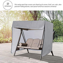 Eurobuy Patio Altalena Pieghevole Della Copertura Impermeabile Durevole Amaca Altalena Aliante Copertura 67X63x47 Pollici All Weather Protezione Esterna Mobili da Giardino Copre