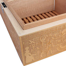 Caishuirong Cigar Box di stoccaggio Intagliato Spagna fragrante Legno di qualita Insieme di Fumo Legno di Cedro Collection Grade Mano Cigar Box Perfetto da Usare in Ufficio e Camera da Letto