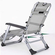 Sedia a Sdraio Sedia Pieghevole Balcone Casa Cool Chair Sedia a Sdraio Piatta Pieghevole Pausa Pranzo Summer Nap Bed Portable Recliner