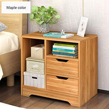 Comodino Pratico Tavolo di Studio Corridoio Doppio pompaggio Locker Bagno Solido della Famiglia di Legno Camera dell'Assemblea Addensare Soggiorno Multifunzione 49X31.5X48.5cm FANJIANI