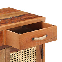 Credenza Cassettiera Vintage | Comò e Cassettiere | Cassettiere di Stoccaggio | Armadietto in Legno | Cassettiera in Legno | 65x35x75 cm in Legno Massello di Recupero