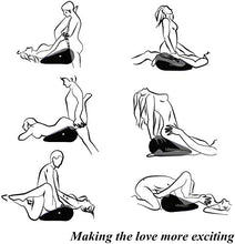 BUSI Aiuto Yoga con Pompa d'Aria, Cuscino Gonfiabile Cuscino cervicale, Cuscino Multifunzione, Facile da trasportare, Cuscino in Vita Posteriore, Cuscino per Il Tempo Libero