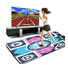 AFANG Tappetino Ballo Antiscivolo HD, Macchina Ballo PVC Yoga Fitness Gioco Somatosensoriale Wireless, Compatibile Videogiochi PC TV 11Mm Thick Perdere Peso Yoga Gioco