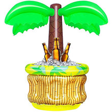 HaavPoois Secchiello per Ghiaccio Gonfiabile, Secchiello per Bevande Ghiacciate per Feste in Piscina, Buffet Gonfiabile più Fresco per Spiaggia Allaperto, 70 * 30 * 68 cm