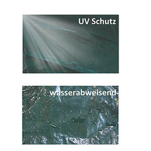 Oule GmbH - Telo protettivo per mobili da giardino, 250 x 210 x 90 cm, in polietilene, 120 g/m², colore: Verde