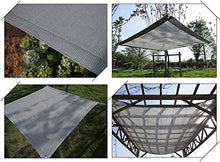 WXQIANG 90% Sunblock Mesh Sun Paralume in Tessuto for Serra, Piante Fiori Animali Canili, saracinesche Esterna in Tessuto con Bordo Rinforzato con Gromments Protezione Solare, Isolamento Termico