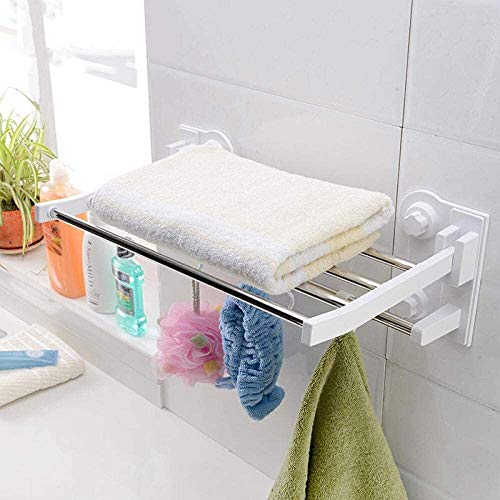 Bollitore creatività Traceless Adesivo Bagno mensola della Cucina Barra di tovagliolo della Guida in Acciaio Inox Supporto del tovagliolo di Montaggio a Parete portasciugamani con Ganci XMJ