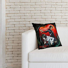 Scroll sport Death Note Poliestere Cuscino Copri Cuscino Quadrato Cuscino di Divano Luce Super Morbido Cuscino Copertura Divano Auto Decorazione Casa 18"X18
