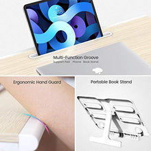 Nulaxy Tavolino da Letto, Tavolino Pieghevole per Laptop, XXL di Grandi Dimensioni Supporto PC Portatile con Cassetto Portaoggetti e Supporto per Libri per Divano, Letto, Ufficio e Pavimento