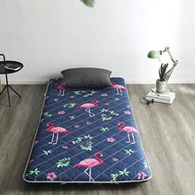 YOLL Pieghevole Futon Materasso Matrimoniale Singolo da Terra Tatami stuoie, Portatile Trapuntato Stile Giapponese Futon Rilievo di Materasso Tatami Materassino/C / 90 * 200cm