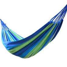 Yardwe Amaca Altalena Amaca Amaca all'aperto Multifunzionale per Campeggio Viaggi 280x80cm (Blu)