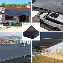 BYGZZ Tenda a Vela Tende da Sole Vela Ombreggiante Tenda a Vela Rettangolare Impermeabile Sun Shade Sail Frangivista e Telo Frangivento per Balconi(4x4m/13.12x13.12ft)
