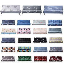 Festnight Copridivano Senza braccioli Fodera per Divano Letto Elasticizzata Fodera per Divano Letto Pieghevole Completamente Elastica Senza braccioli Antiscivolo per Divano a Due/Tre posti