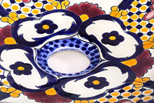 Juanetta - Lavabo fatto a mano in messicano, modello Cerames, 44 x 13,5 cm, dipinto a mano