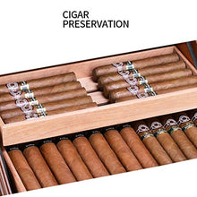 Accessori e umidificatori per sigari Cigar Cabinet Viaggi Grande capacità Cigar Humidor Camera Cigar Box Idratante Grande capacità di Stoccaggio A Strati di Legno di Alta qualità