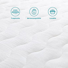 Amazon Basics - Coprimaterasso in memory foam , spessore 7 cm, 160 x 190 cm