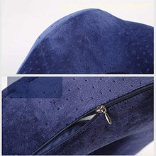 FSGD A Forma di U Cuscino del Collo, Cotone Memoria Cuscino cervicale Portatile dell'automobile Pelo Viaggio Aereo a Forma di U Cuscino del Collo