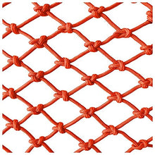 AI LI WEI Protective Net Decoration/Bambini Stair Sicurezza Nets Recinto Protezione Reti Balcone anticaduta Nets Decor Reti Cat Nets Ristorante Bar soffitto reti da Calcio Reti Uccello Nets Arancione