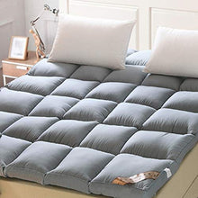 Camera da Letto Letto a Dormire Pad Giudizi Bed Leggero Materasso (Colore : Grigio, Dimensione : 180x220cm)