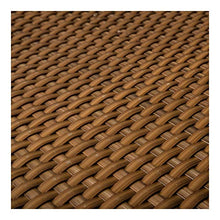 Haga® - Telo protettivo per balcone, in rattan sintetico, 0,9 m, colore: cognac