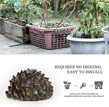 qiuqiu Scatola per nascondigli Chiave da Giardino Custodia per Travestimento in Resina Custodia per Chiavi Cassetta di Sicurezza segreta Scatola di Ricambio per Esterni Salvadanaio