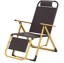 CDFC Reclinabili Sedia Pieghevole Sedia da Giardino Pranzo Pranzo Sedia Lazy Sedia Lazy Sedia Easy Sedia Multifunzione Regolabile Sun Lounge Sedia Sedia a Sdraio