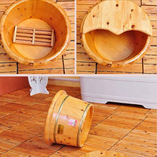 ZMYP Foot Spa Piedi Vasca Piede Bagno barile di Legno Piede Secchio Piede Massaggio pediluvio Salute barile