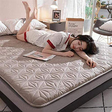 In stile giapponese cotone imbottito pieghevole Piano materasso futon tatami portatile leggero e morbido antiscivolo singole e doppie uso domestico Pads di protezione for lungo sonno e non Collapse