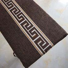Cuscino per panca in lino addensato, cuscino per sedia lungo in spugna con lacci, cuscino per divano da patio, cuscino per sgabello, imbottitura per sedile esterno sostenibile D 30x150x3 cm