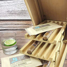 Umidificatore a scatola isolante Cigar Humidor Tre Strati Cigar Box di Sollevamento Cigar Box Desktop Cigar Box Cigar Box Manutenzione Importato Cigar Box Humidor Viaggio Cigar Box lucidatura Manuale