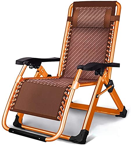 Lettini prendisole,sedia a sdraio per impieghi gravosi pieghevole a gravità zero,sedie reclinabili abbronzanti per esterni reclinabili resistenti per patio,piscina,balcone,mobili da giardino,nero (col