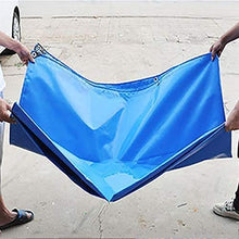 MTYLX Outdoor Multifunzionale Tela Cerata, Impermeabile-Blu Impermeabile Spessa Protezione Solare Teloni Capannone Copertura Del Camion Parasole Uv Tenda Capannone Isolamento Copertura 600G / M2,2 ×