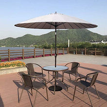 Ombrellone Parasole, ombrellone, Ombrello Esterno Giardino Ombrellone Ombrellone for Terrazza/terrazza/Balcone/Tavolino (Color : Smoke Gray)